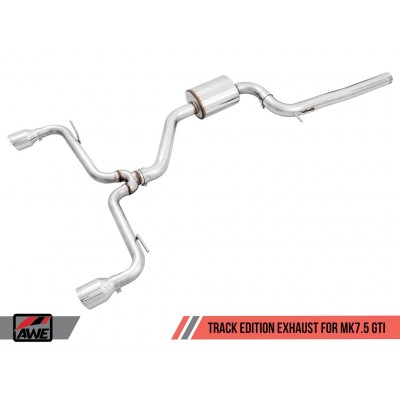 AWE Track Cat Back Exhaust for MK7.5